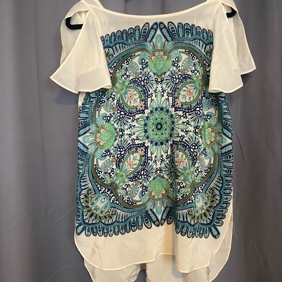Gorgeous silk tunic top - Picture 1 of 6
